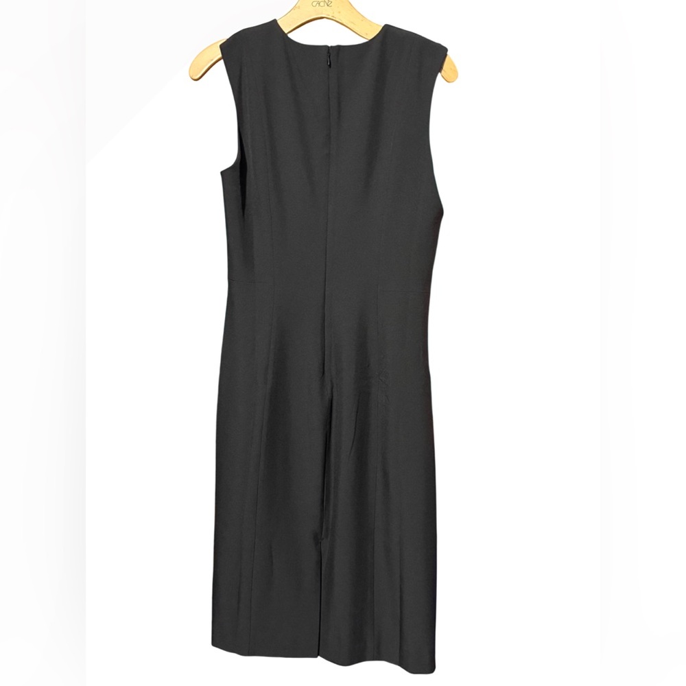 Banana Republic Factory Black Sleeveless Sheath Maxi Dress Size 8 NWT - Picture 3 of 6